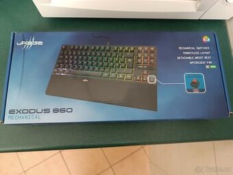 Prodám mechanickou klávesnici Exodus 860 - 1