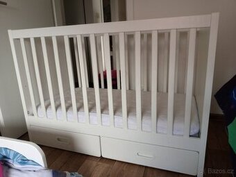 Postel stuva IKEA +matrace - 1