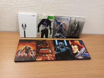 Steelbooky na Xbox 360 (Včetně her)