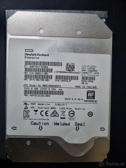 ✅ 12TB HDD již mimo záruku