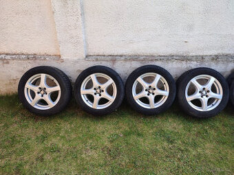 Ronal R42 6,5x16 5x100 ET40 + pneu 205/55 r16 vzorek 5mm - 1
