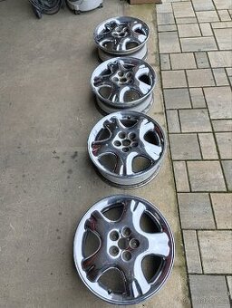 Chrom sada alu r16