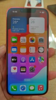 Apple iPhone 14 128GB RED, baterie88%,pěkný stav,záruka 12m
