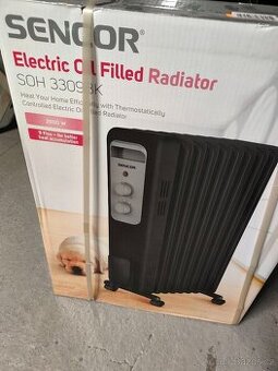 Olejový radiátor Sencor SOH 3309BK černý