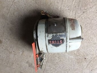 Třífázový elektromotor z pily STIHL