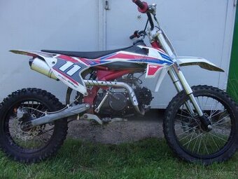 Pitbike 125ccm, velká kola