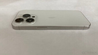 APPLE IPHONE 15 PRO 128 GB BÍLÝ,12 MĚS.ZÁRUKA,VELMI HEZKÝ