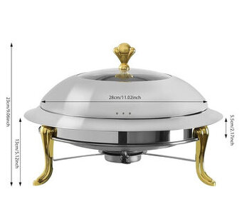 Ohřívací nádoba Chafing Dish 3L