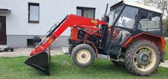 MONTÁŽ ČELNÍHO NAKLADAČE NA  ZETOR, JOYSTICK ZDARMA