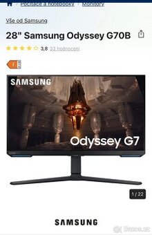 28" Samsung Odyssey G70B