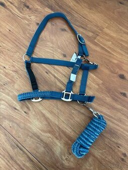 Set ohlavka a voditko Horze