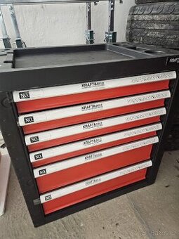 Prodám nový nepoužitý dílenský vozík 263 ks nářadí