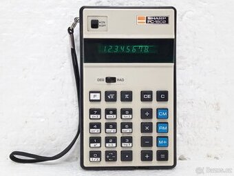Sharp PC-1802 - Retro kalkulačka Japan 1974