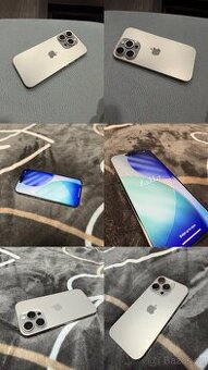 📱 iPhone 16 Pro 128GB – Přírodní Titan – TOP stav, 94% bate