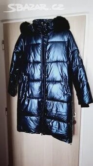 Dámská dlouhá bunda,kabát zimní vel.XL-XXL