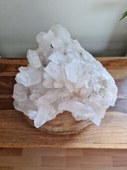 Unikátní přírodní křišťálové srdce z Brazílie - 27 kg solité