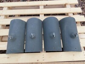 Hřebenáč hromosvodový - Bramac, taška Classic ebenově černá