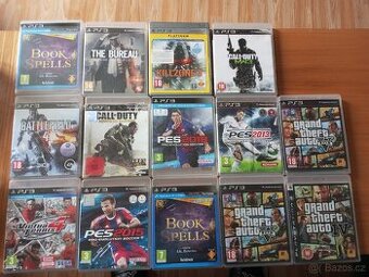 Prodám hry na PS3 jako komplet