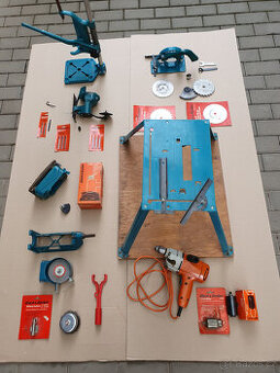 vrtačka B+D s příslušenstvím