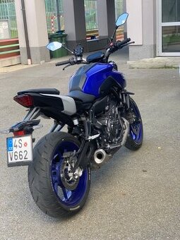 Yamaha MT-07 2021 ideální stav z Itálie - TOP”