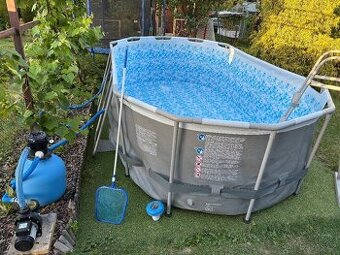 Bazén Bestway 4,27x2,5 m s pískovou filtrací