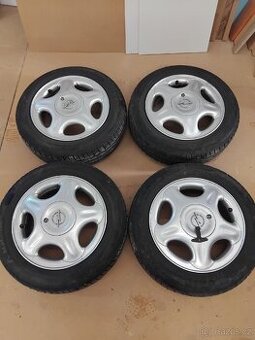 ALU kola OPEL 14" letní pneu 165/65 R14