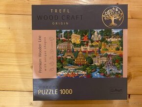 Puzzle Slavná místa Francie 1000 dílků