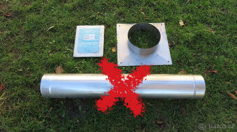 Komín vložka nerez trubka dvířka Y kus