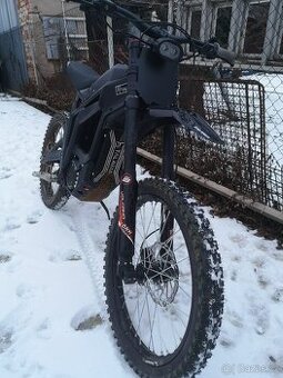 Talaria MX Sting 6kw, najeto 75km.