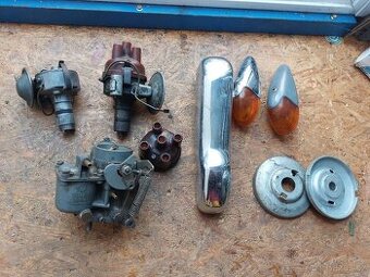 VW Brouk, Bus T1 - originál díly, rozdělovače, karburátor..