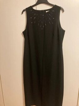 Značkové dlouhé společenské šaty xl