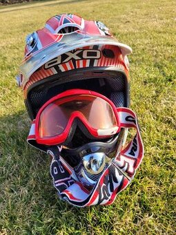 Dětská MX/enduro AXO helma, velikost XS/54