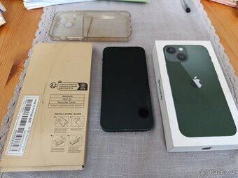 Iphone 13 mini, 128 GB, tmavě zelený