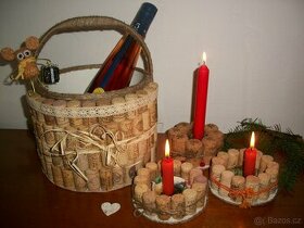 krbový korbel se svícny