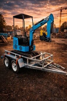 Minirypadlo + přívěsný vozík