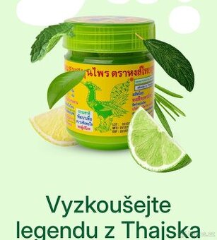 Inhalátor originál Thajsko koupeny