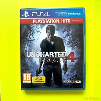 PS4 hra Uncharted 4 - NOVÉ, NEPOUŽITÉ - TOP-