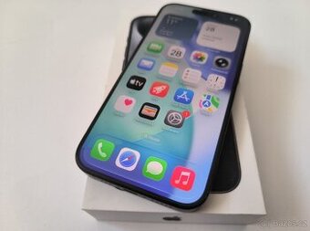 apple iphone 15 PRO 256gb Black Titanium / Batéria 89%