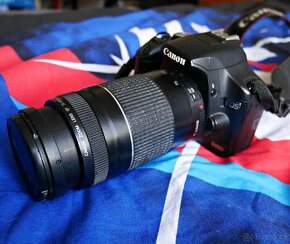 CANON EOS 500D + Canon EF 75-300mm f/4.0 - 5.6 III Zoom