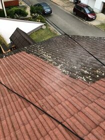 Tlakové čištění střech,fasád a zamkove dlažby