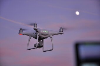 Kompletní sestava DJI Phantom 4 PRO plus, skvělý stav