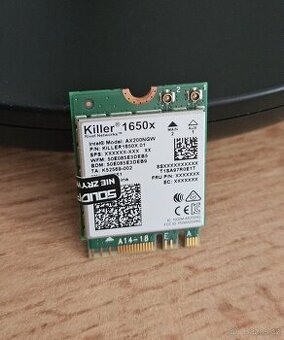 Killer 1650x Wi-Fi adaptér – špičkový výkon