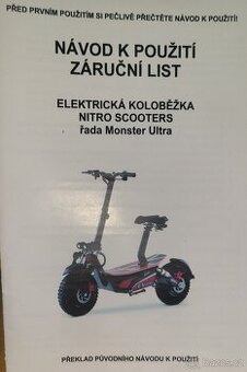 Prodám ELEKTROKOLOBĚŽKU