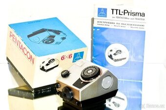 Pentacon SIX hranol TTL Prisma + návod TOP STAV - 1