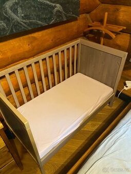 Zachovalá IKEA Postýlka 120cm šedá