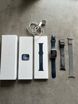 Apple Watch series 9, 45 mm, silver S/M