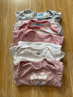 Dívčí body s dlouhým rukávem 86/92