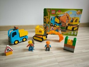 DUPLO 10812-Náklaďák a pásový bagr - 1