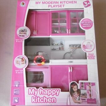 HRAČKY ZVUKOVÁ KUCHYŇKA PRO BARBIE