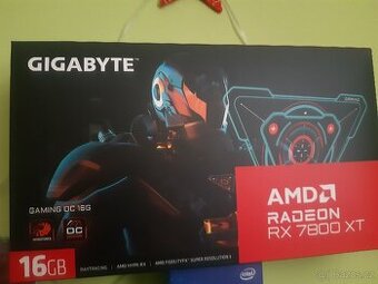 Rx 7800 xt 16 Gb zaruka
